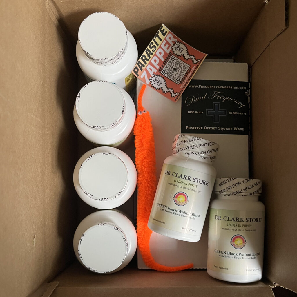 Parasite Toy in Packages