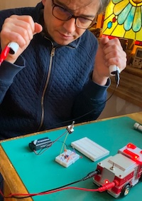 Hulda Clark Zapper built into a fire truck